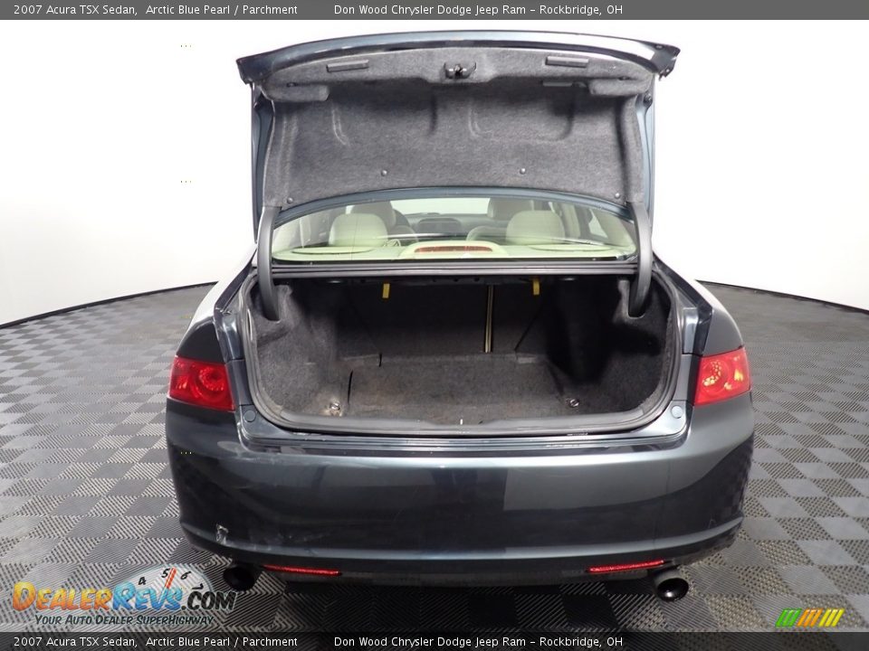 2007 Acura TSX Sedan Arctic Blue Pearl / Parchment Photo #11