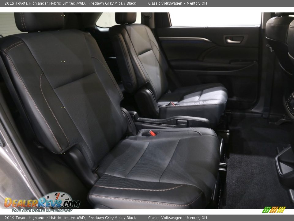 2019 Toyota Highlander Hybrid Limited AWD Predawn Gray Mica / Black Photo #18