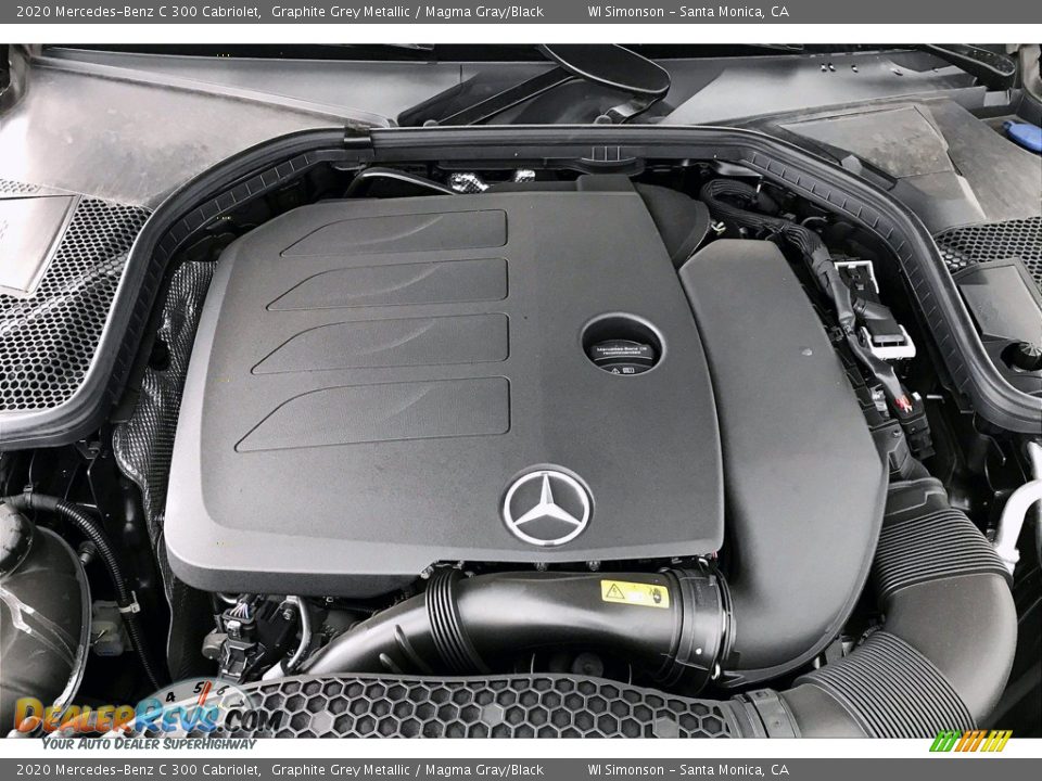 2020 Mercedes-Benz C 300 Cabriolet Graphite Grey Metallic / Magma Gray/Black Photo #8