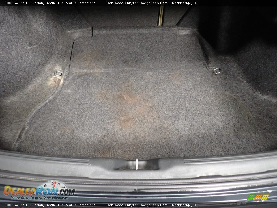 2007 Acura TSX Sedan Arctic Blue Pearl / Parchment Photo #12