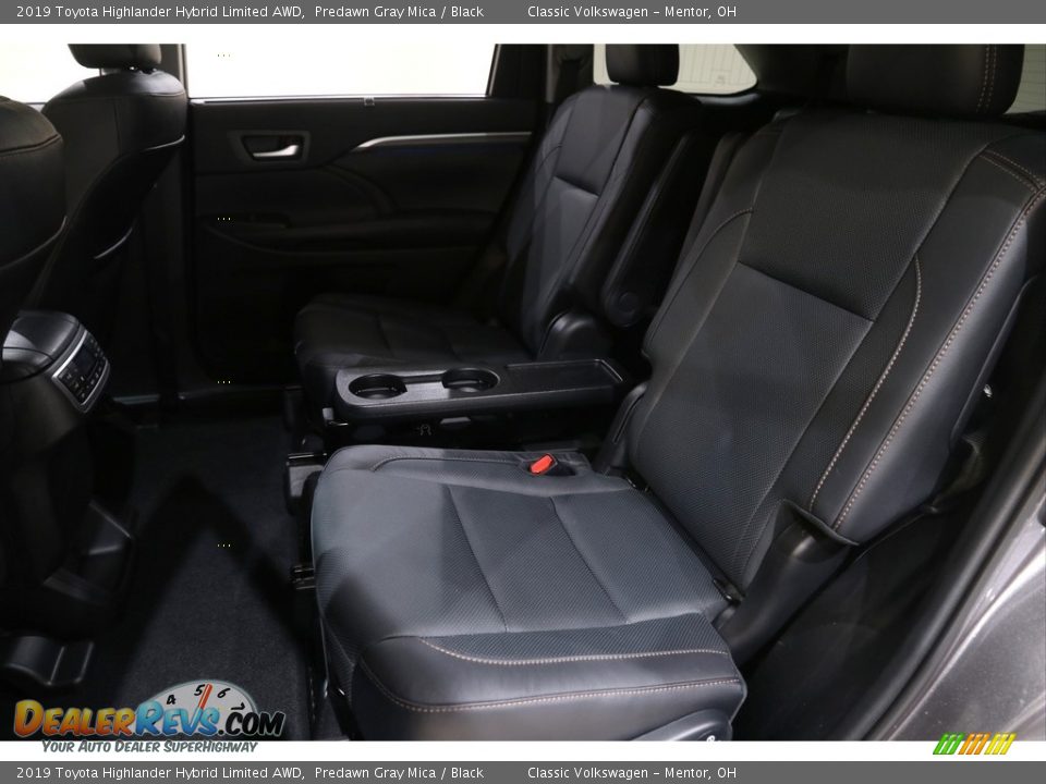 2019 Toyota Highlander Hybrid Limited AWD Predawn Gray Mica / Black Photo #19