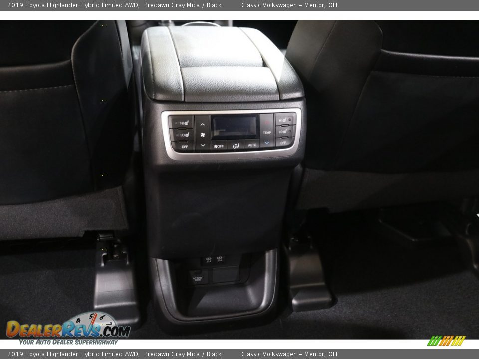 2019 Toyota Highlander Hybrid Limited AWD Predawn Gray Mica / Black Photo #21