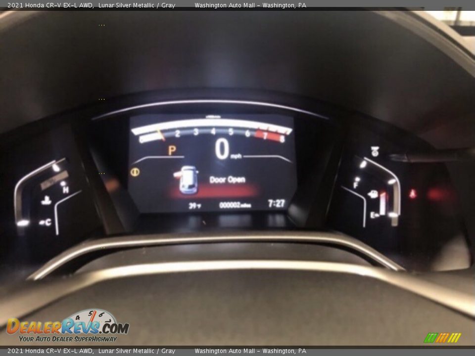 2021 Honda CR-V EX-L AWD Lunar Silver Metallic / Gray Photo #6