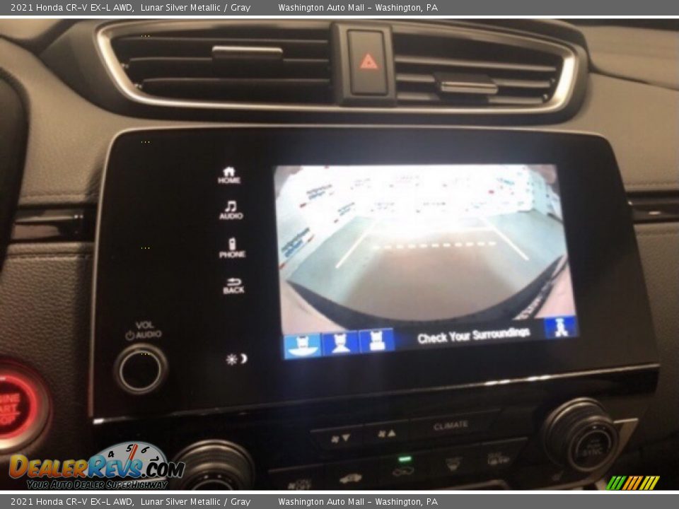 2021 Honda CR-V EX-L AWD Lunar Silver Metallic / Gray Photo #7