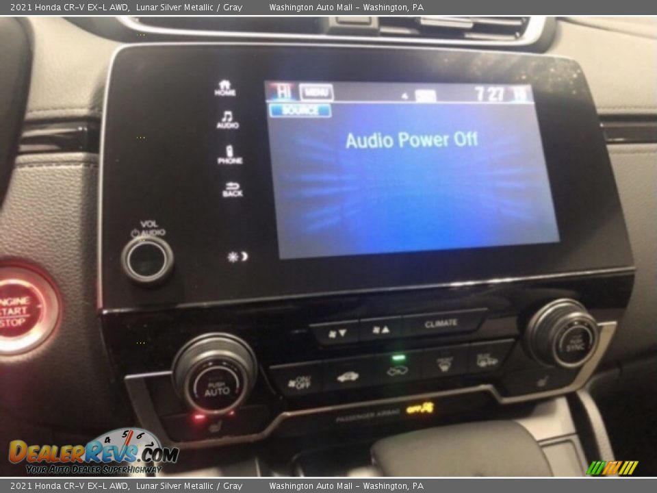 2021 Honda CR-V EX-L AWD Lunar Silver Metallic / Gray Photo #8