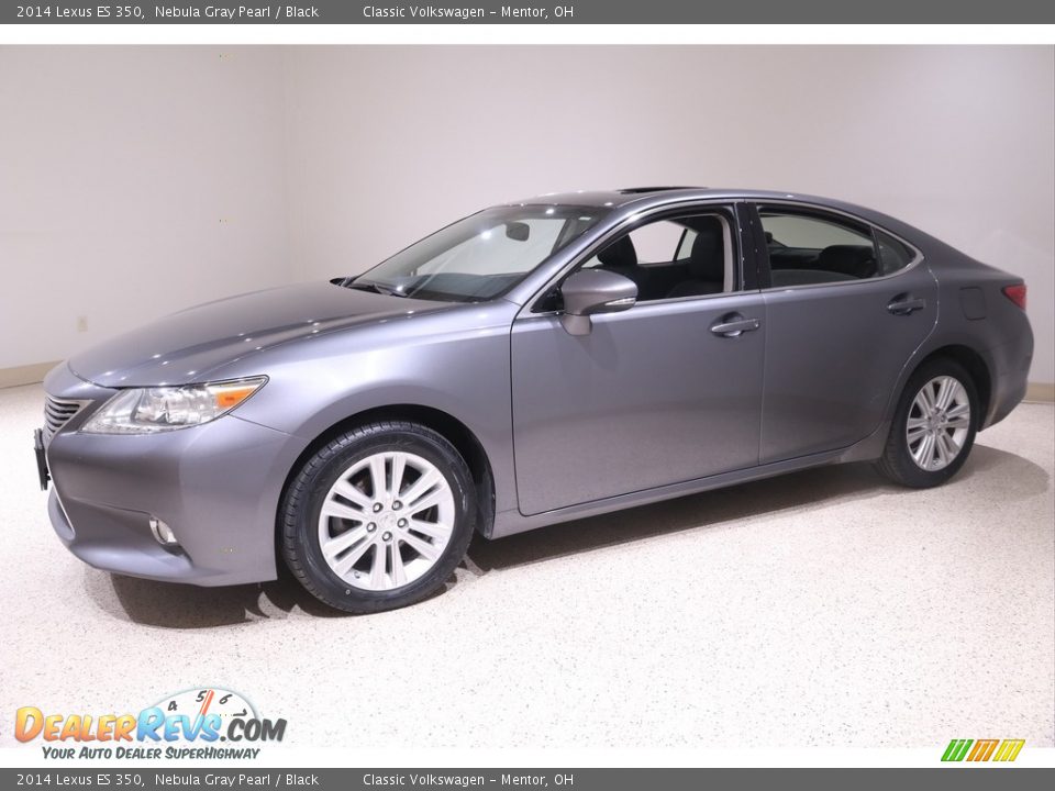 2014 Lexus ES 350 Nebula Gray Pearl / Black Photo #3