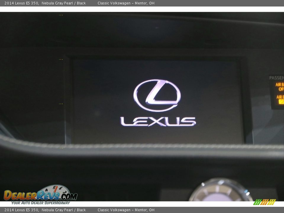 2014 Lexus ES 350 Nebula Gray Pearl / Black Photo #10