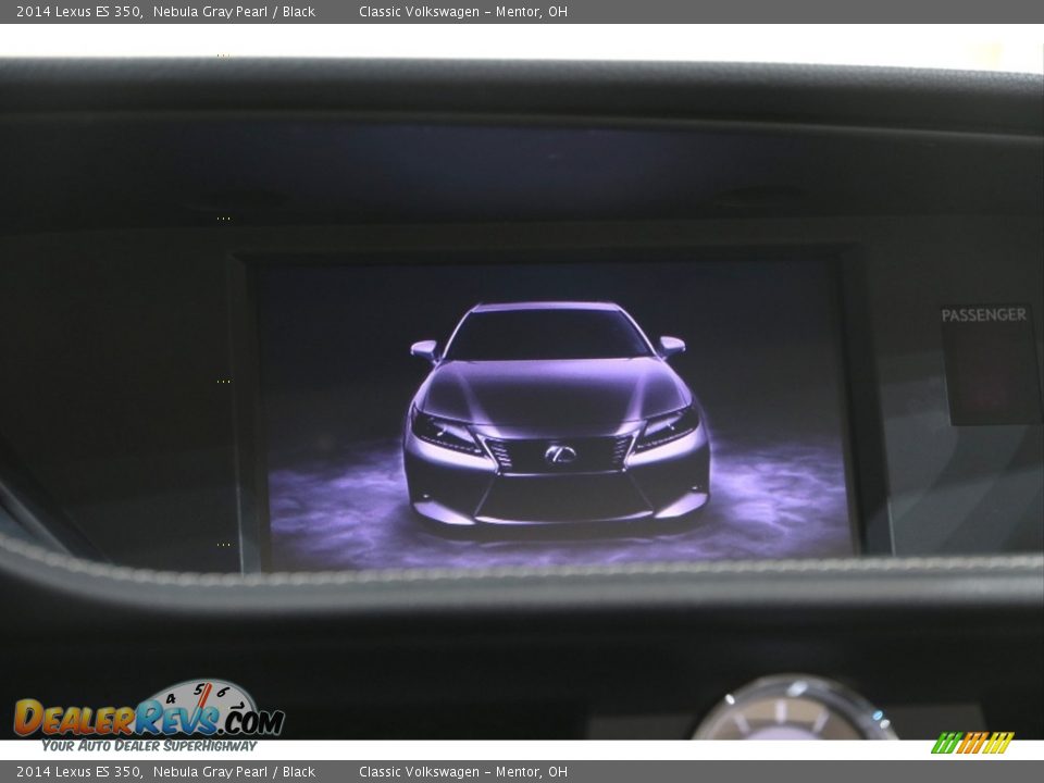 2014 Lexus ES 350 Nebula Gray Pearl / Black Photo #11