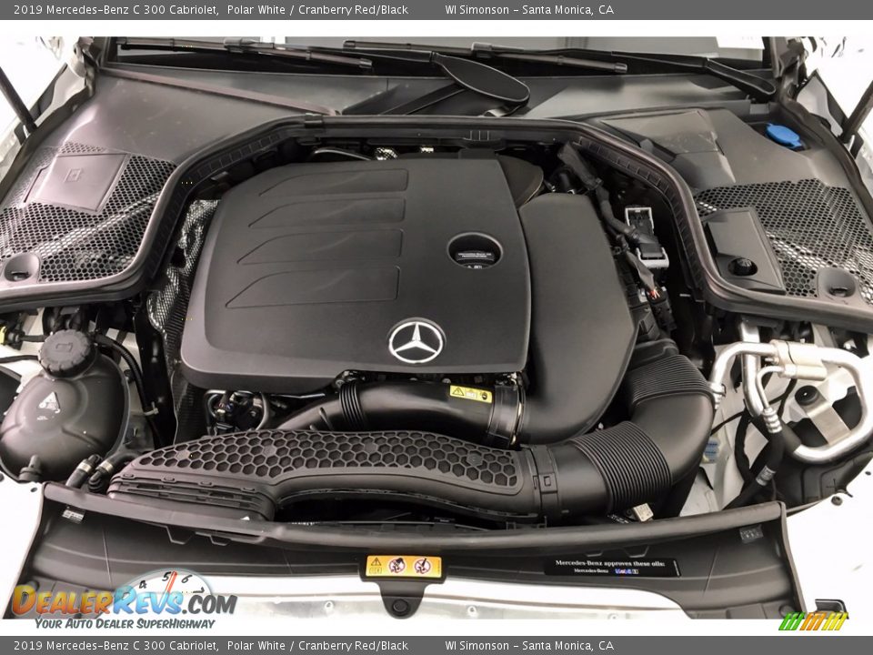 2019 Mercedes-Benz C 300 Cabriolet 2.0 Liter Turbocharged DOHC 16-Valve VVT 4 Cylinder Engine Photo #8