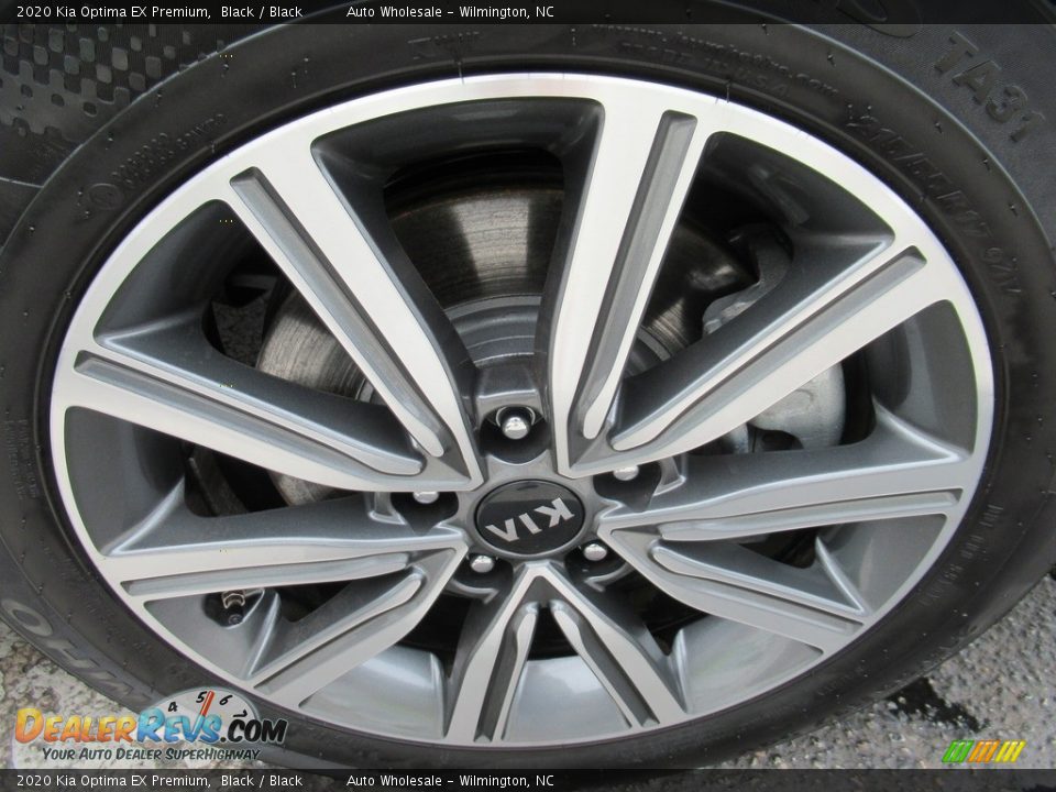 2020 Kia Optima EX Premium Black / Black Photo #7