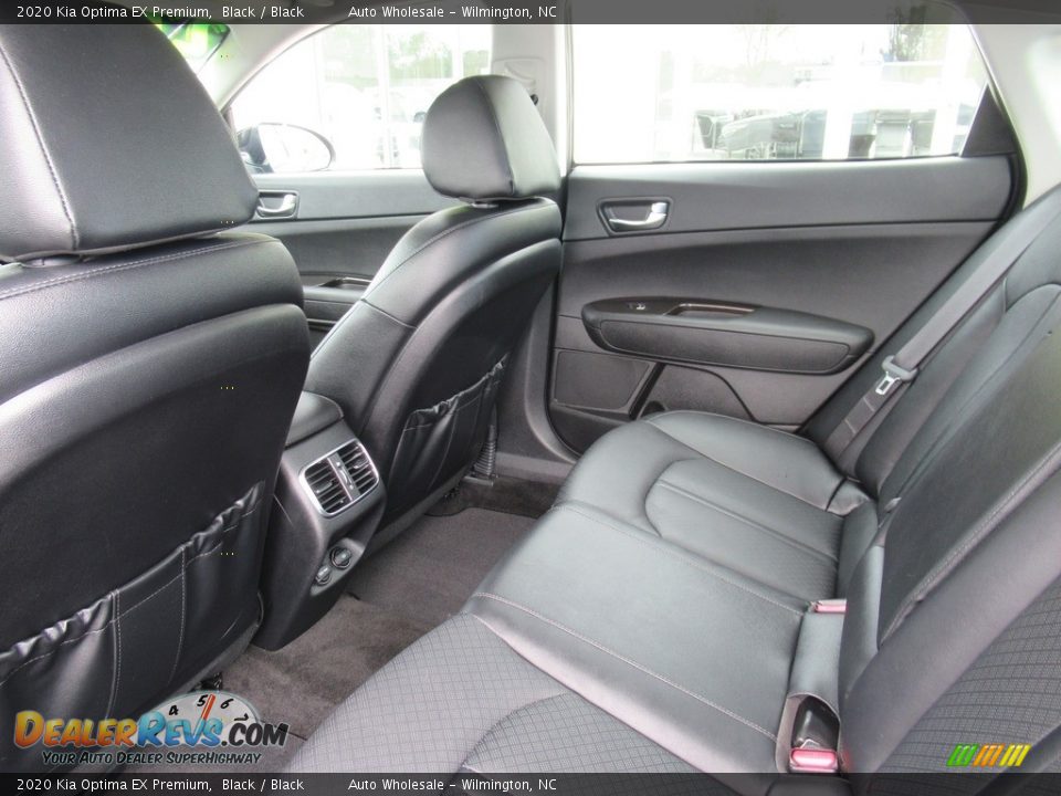 2020 Kia Optima EX Premium Black / Black Photo #11