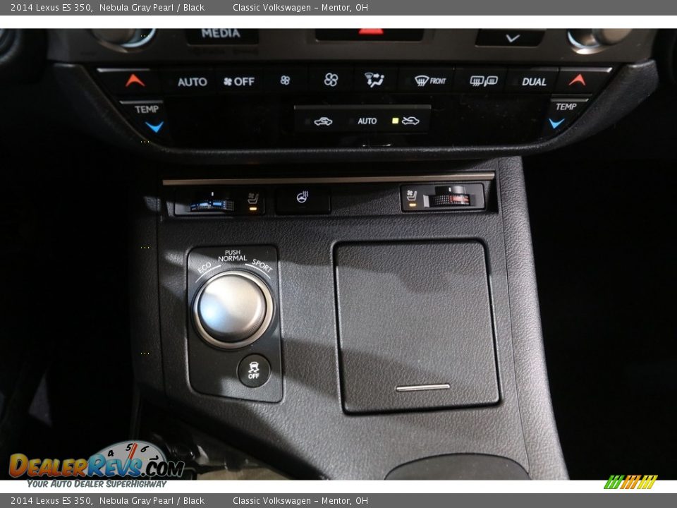 2014 Lexus ES 350 Nebula Gray Pearl / Black Photo #16