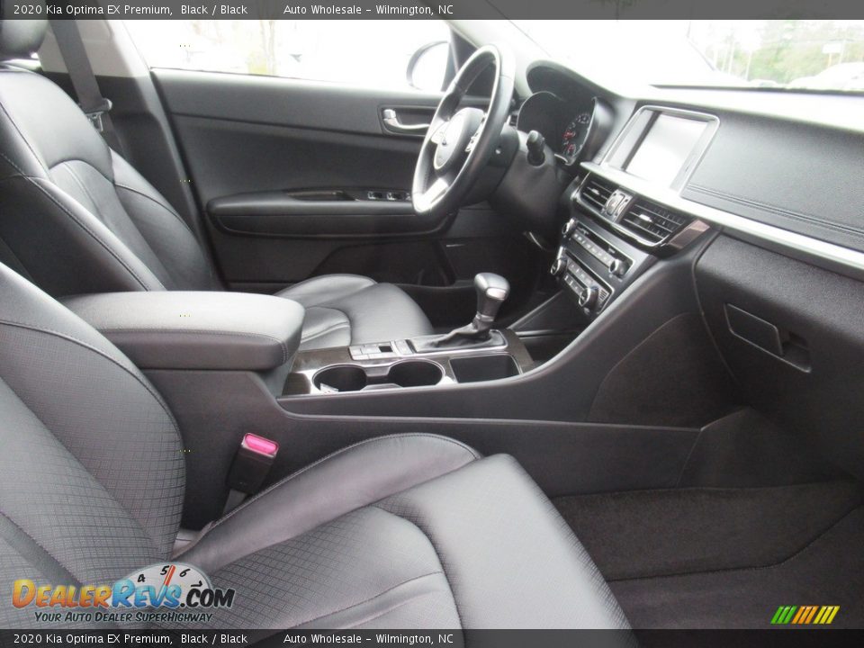 2020 Kia Optima EX Premium Black / Black Photo #12