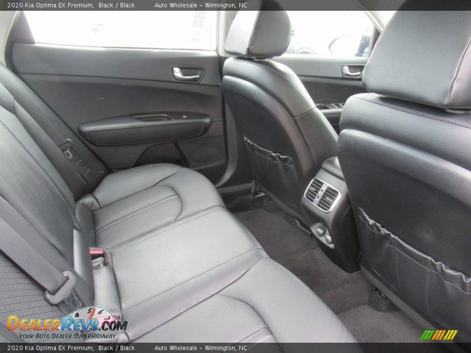 2020 Kia Optima EX Premium Black / Black Photo #13