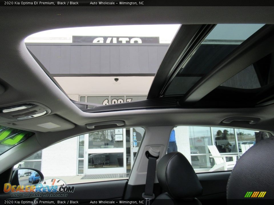 2020 Kia Optima EX Premium Black / Black Photo #14