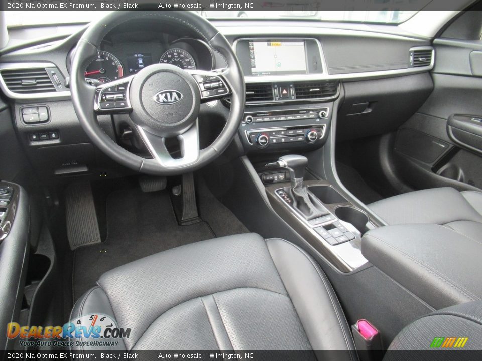 2020 Kia Optima EX Premium Black / Black Photo #15