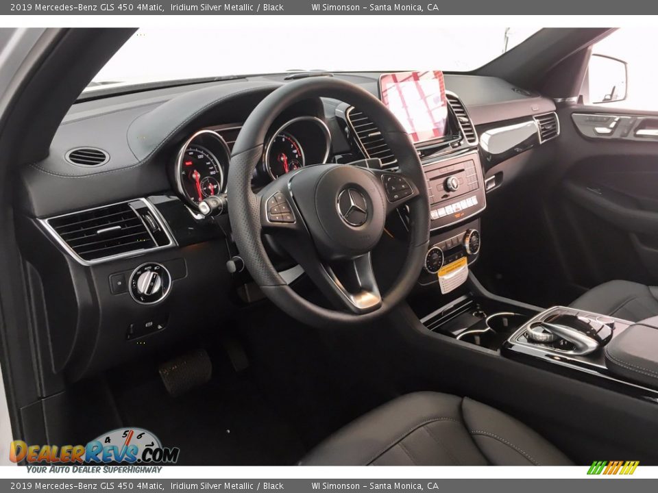 2019 Mercedes-Benz GLS 450 4Matic Iridium Silver Metallic / Black Photo #4