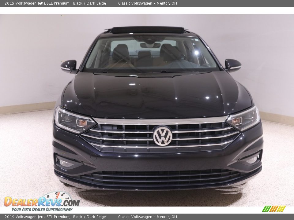 2019 Volkswagen Jetta SEL Premium Black / Dark Beige Photo #2