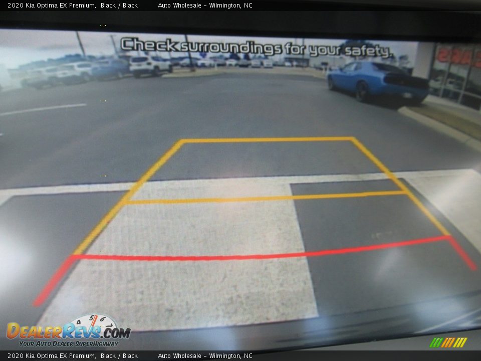 2020 Kia Optima EX Premium Black / Black Photo #19
