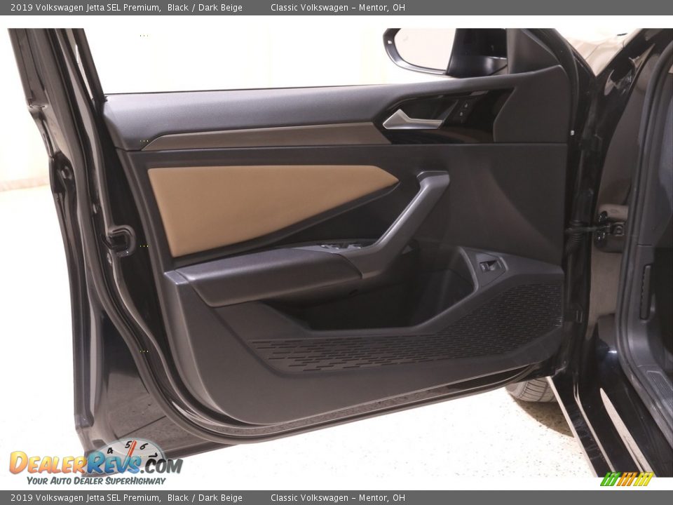 2019 Volkswagen Jetta SEL Premium Black / Dark Beige Photo #4