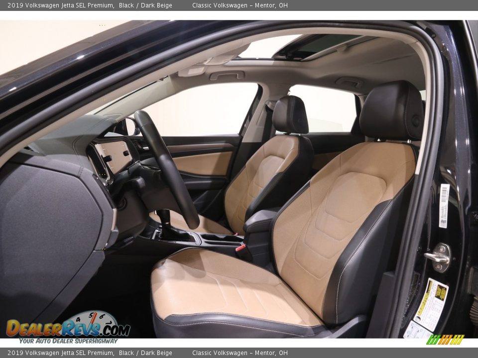 2019 Volkswagen Jetta SEL Premium Black / Dark Beige Photo #5