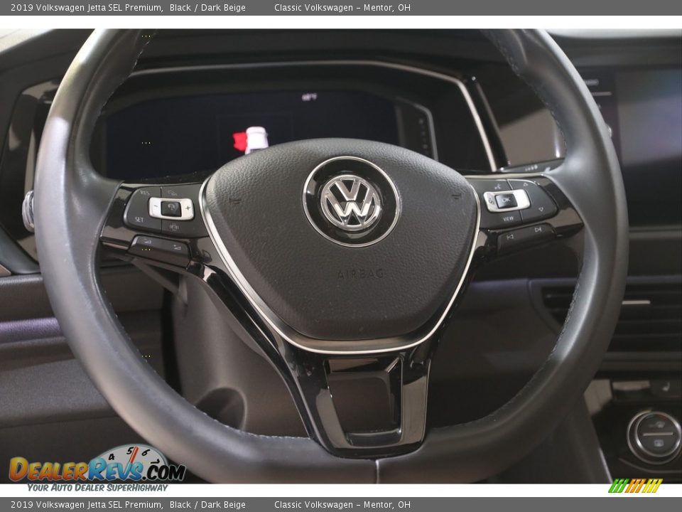 2019 Volkswagen Jetta SEL Premium Black / Dark Beige Photo #7