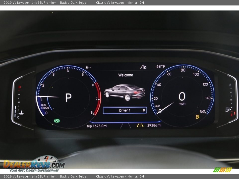 2019 Volkswagen Jetta SEL Premium Black / Dark Beige Photo #8