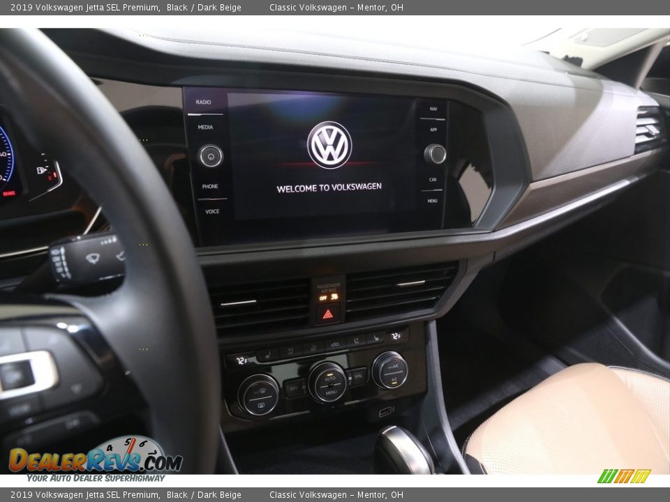 2019 Volkswagen Jetta SEL Premium Black / Dark Beige Photo #9