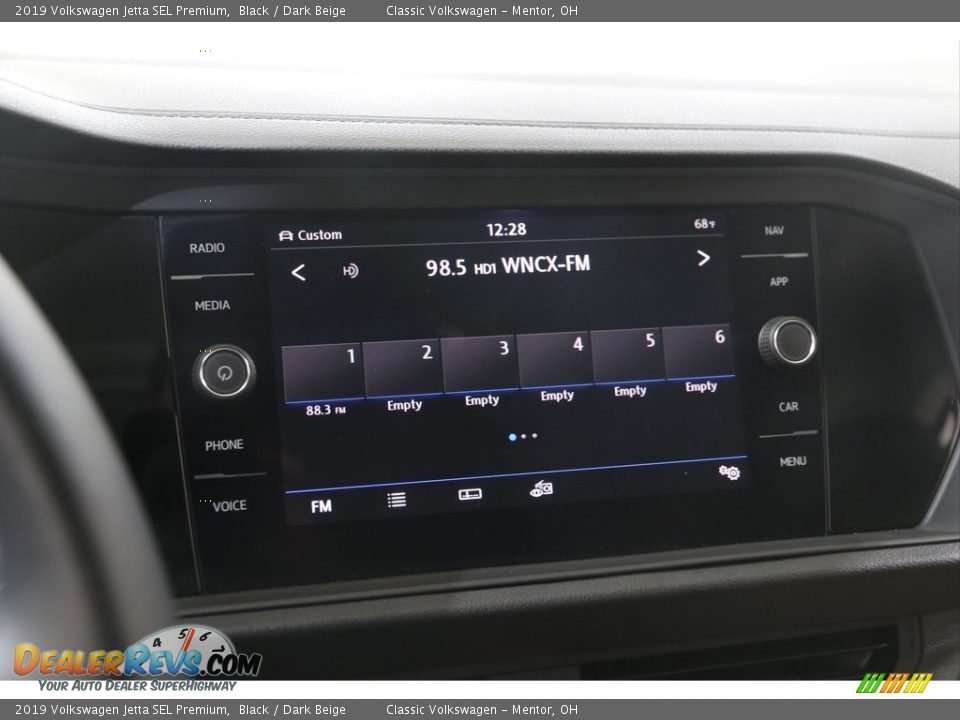 2019 Volkswagen Jetta SEL Premium Black / Dark Beige Photo #11