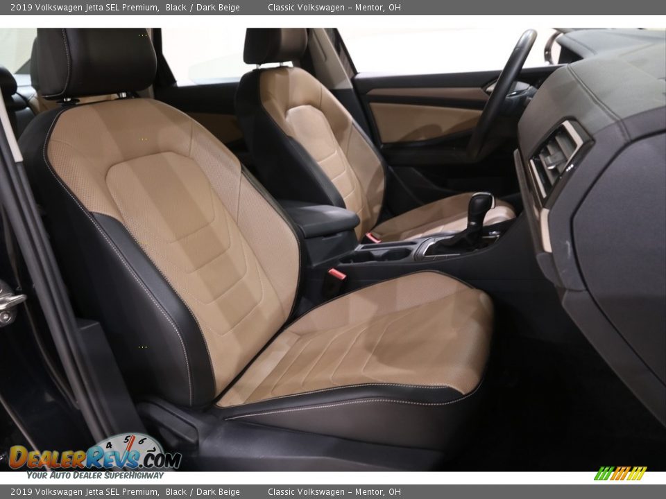 2019 Volkswagen Jetta SEL Premium Black / Dark Beige Photo #15