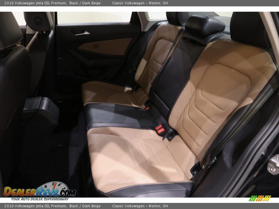 2019 Volkswagen Jetta SEL Premium Black / Dark Beige Photo #17