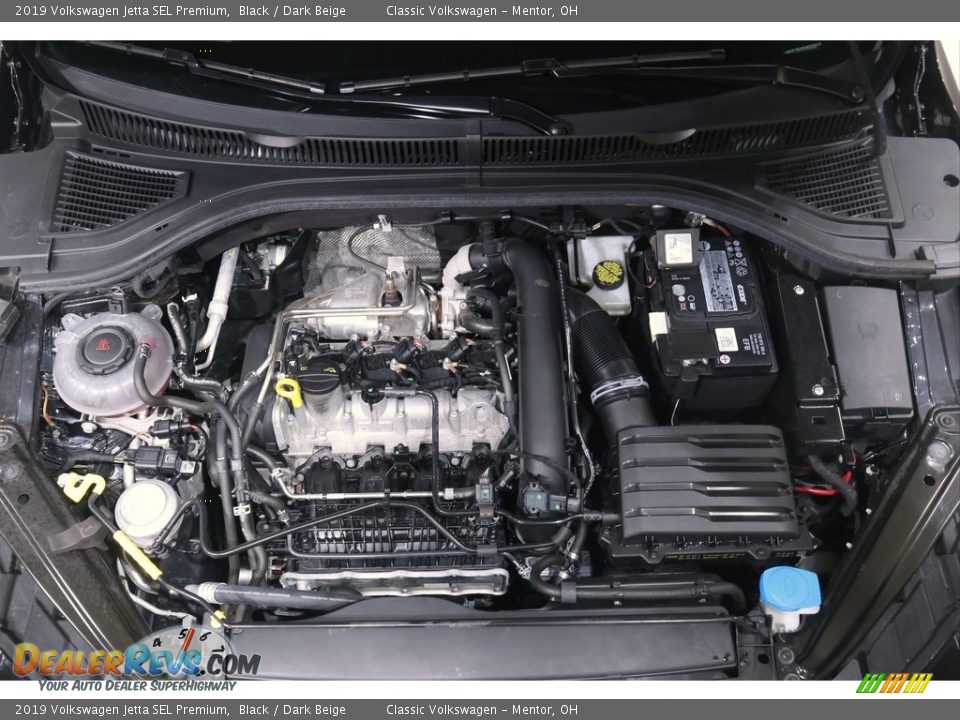 2019 Volkswagen Jetta SEL Premium Black / Dark Beige Photo #19