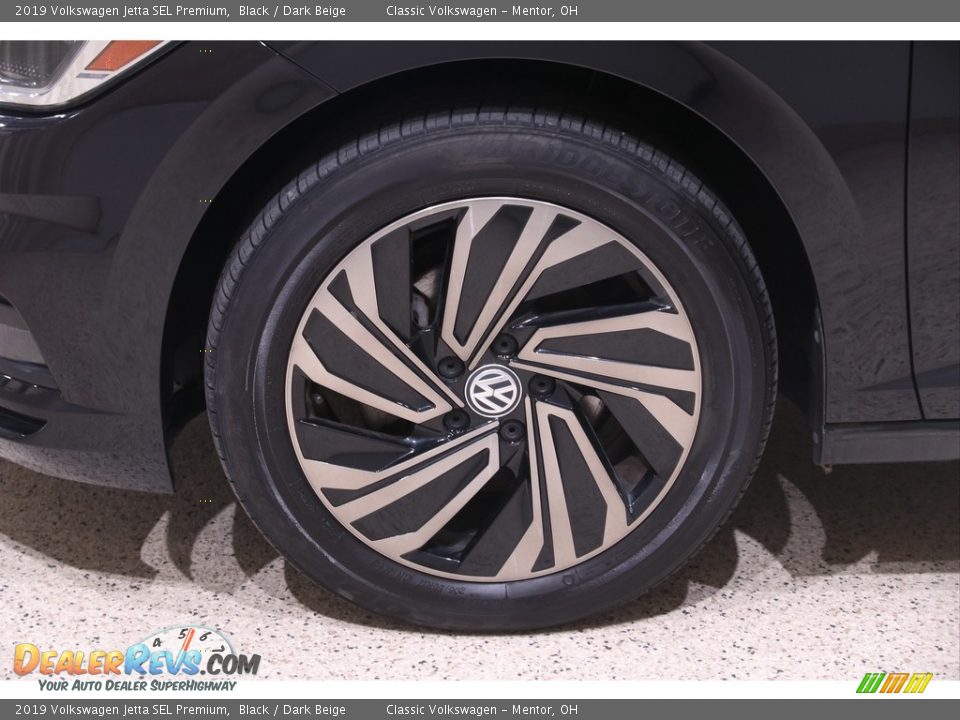 2019 Volkswagen Jetta SEL Premium Black / Dark Beige Photo #20