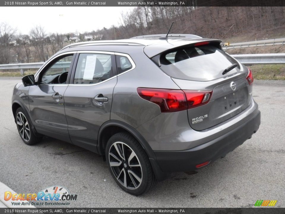 2018 Nissan Rogue Sport SL AWD Gun Metallic / Charcoal Photo #11