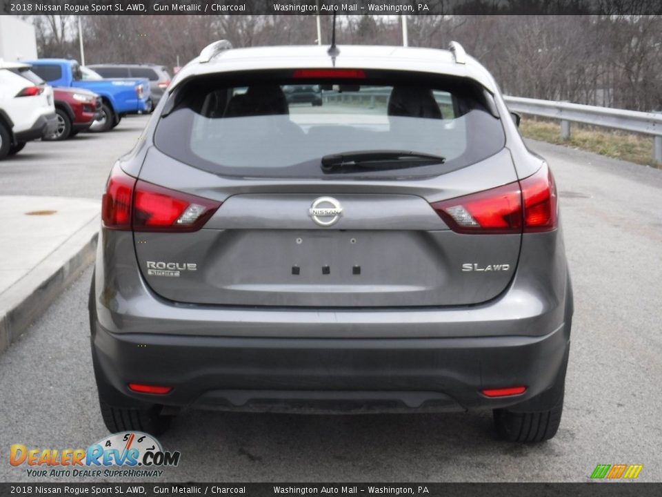 2018 Nissan Rogue Sport SL AWD Gun Metallic / Charcoal Photo #12