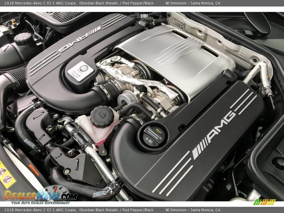 2018 Mercedes-Benz C 63 S AMG Coupe 4.0 Liter AMG biturbo DOHC 32-Valve VVT V8 Engine Photo #31