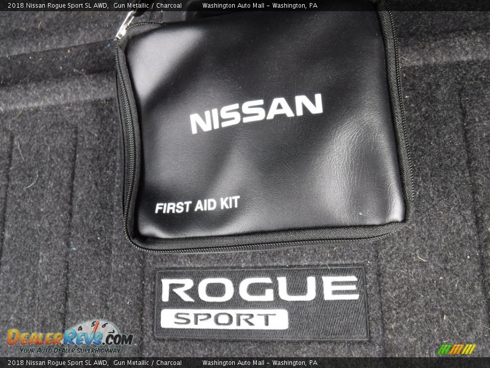 2018 Nissan Rogue Sport SL AWD Gun Metallic / Charcoal Photo #25