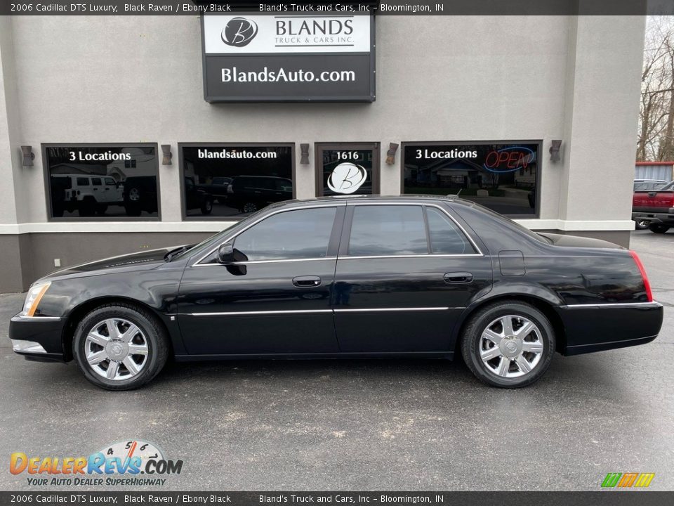 2006 Cadillac DTS Luxury Black Raven / Ebony Black Photo #1