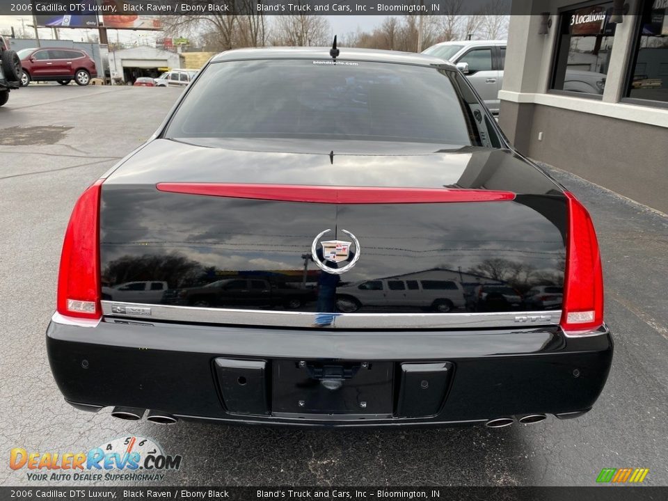 2006 Cadillac DTS Luxury Black Raven / Ebony Black Photo #6