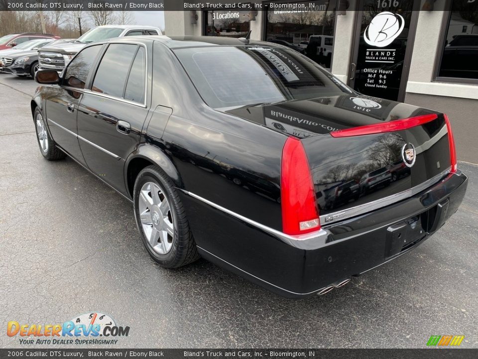 2006 Cadillac DTS Luxury Black Raven / Ebony Black Photo #7