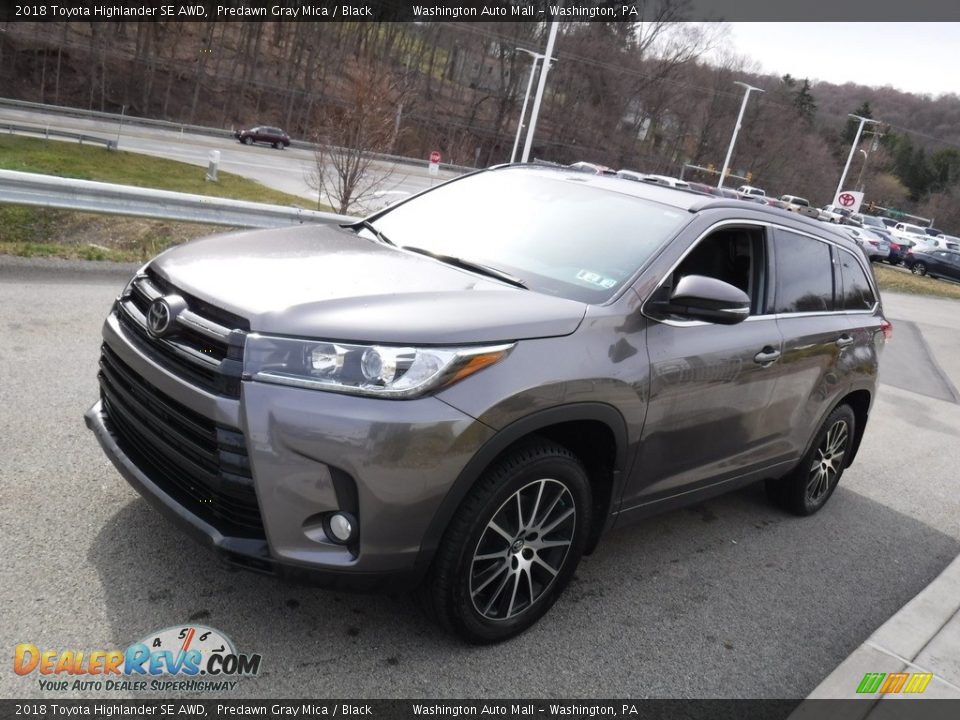 2018 Toyota Highlander SE AWD Predawn Gray Mica / Black Photo #11