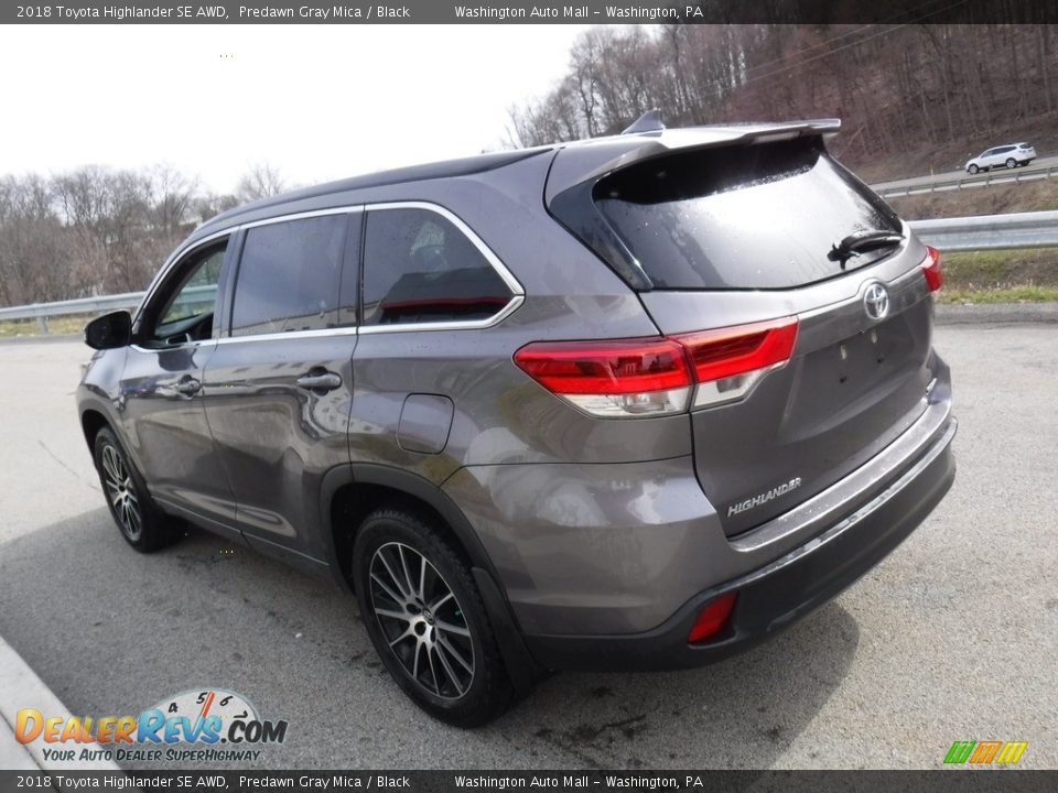 2018 Toyota Highlander SE AWD Predawn Gray Mica / Black Photo #13