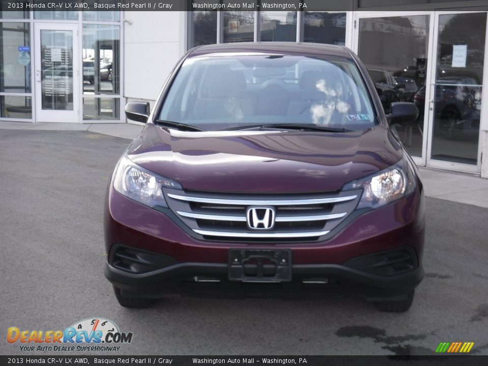 2013 Honda CR-V LX AWD Basque Red Pearl II / Gray Photo #3