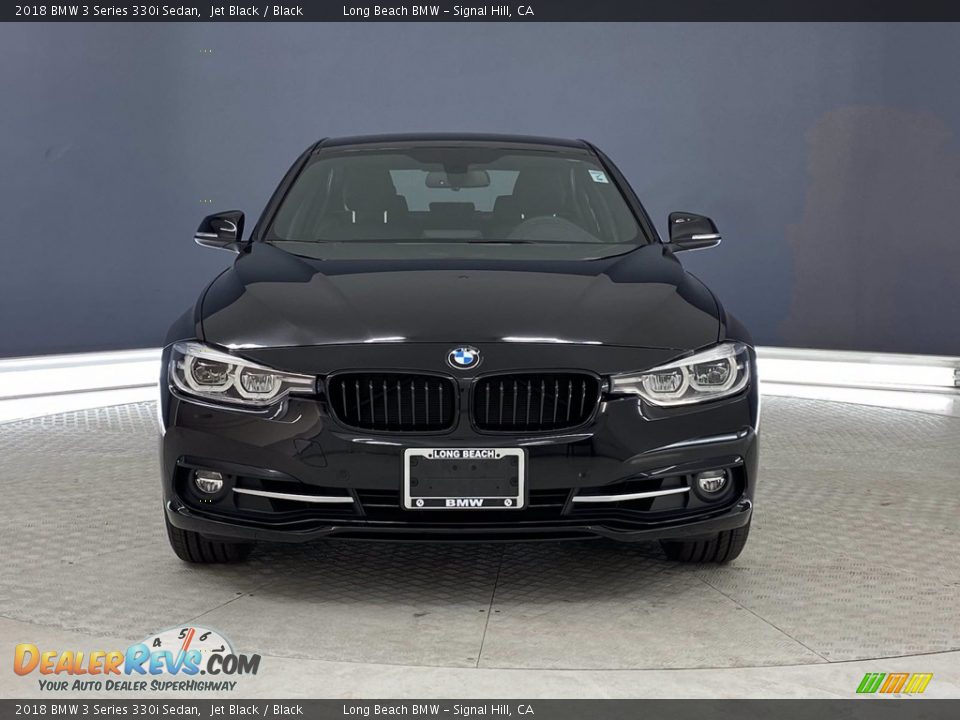 2018 BMW 3 Series 330i Sedan Jet Black / Black Photo #2