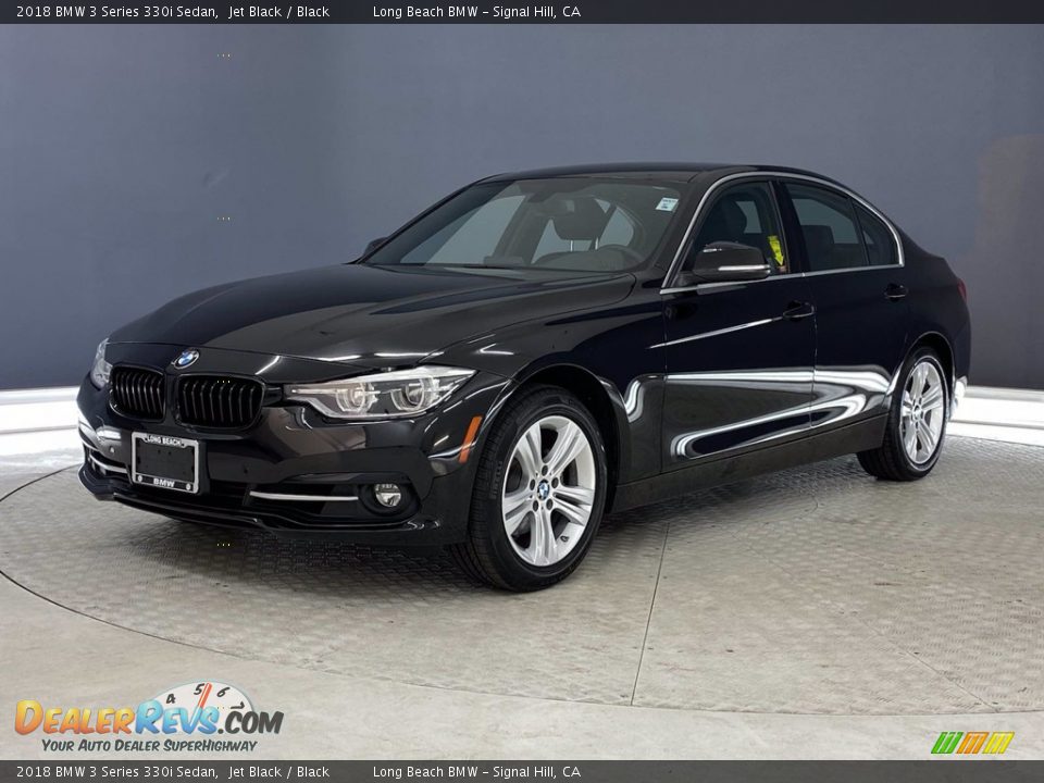 2018 BMW 3 Series 330i Sedan Jet Black / Black Photo #3