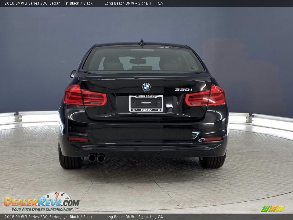 2018 BMW 3 Series 330i Sedan Jet Black / Black Photo #4