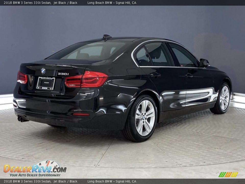 2018 BMW 3 Series 330i Sedan Jet Black / Black Photo #5