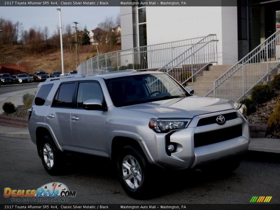 2017 Toyota 4Runner SR5 4x4 Classic Silver Metallic / Black Photo #1