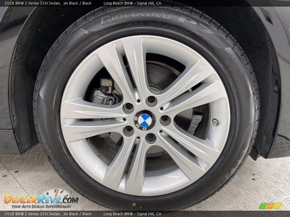 2018 BMW 3 Series 330i Sedan Jet Black / Black Photo #6
