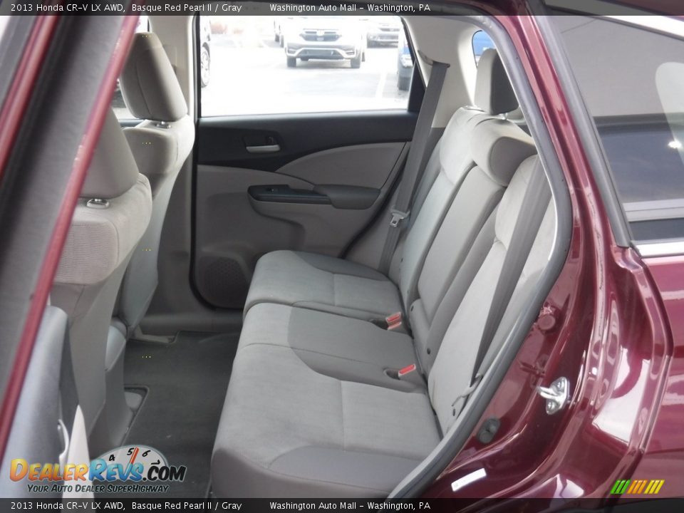 2013 Honda CR-V LX AWD Basque Red Pearl II / Gray Photo #21